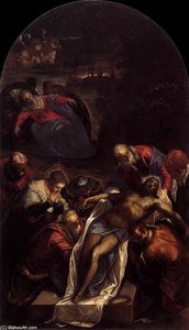 Tintoretto (Jacopo Comin) - Entombment