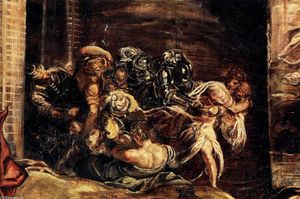 Tintoretto (Jacopo Comin) - The Massacre of the Innocents (detail)