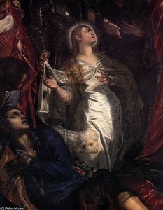 Tintoretto (Jacopo Comin) - The Miracle of St Agnes (detail)