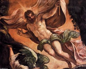 Tintoretto (Jacopo Comin) - The Resurrection of Christ (detail)