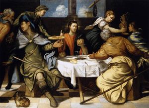 Tintoretto (Jacopo Comin) - The Supper at Emmaus
