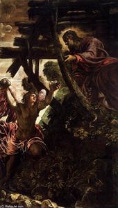 Tintoretto (Jacopo Comin) - The Temptation of Christ