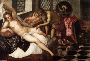 Tintoretto (Jacopo Comin) - Venus, Mars, and Vulcan