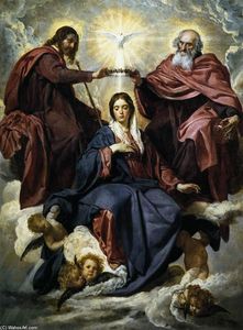 Diego Velazquez - The Coronation of the Virgin