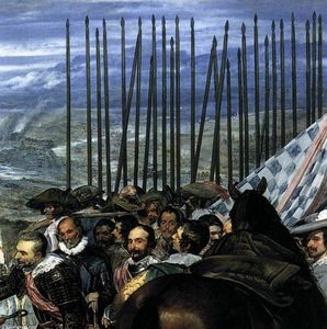 Diego Velazquez - The Surrender of Breda (detail) (9)