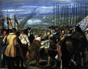 Diego Velazquez - The Surrender of Breda (Las Lanzas) - (buy paintings reproductions)