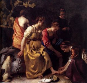 Johannes Vermeer - Diana and her Companions