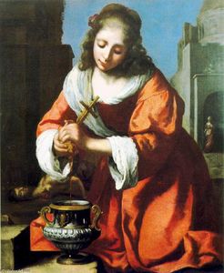 Johannes Vermeer - Saint Praxidis