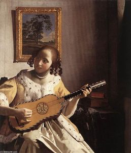 Johannes Vermeer - The Guitar Player