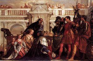 Paolo Veronese - The Family of Darius before Alexander (detail)