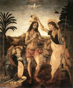 Andrea Del Verrocchio - The Baptism of Christ