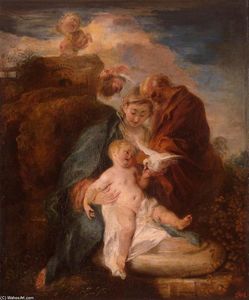 Jean Antoine Watteau - The Holy Family