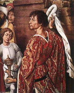 Rogier Van Der Weyden - St Columba Altarpiece (detail)