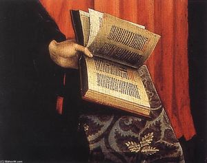 Rogier Van Der Weyden - The Annunciation (detail) (8)