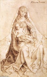 Rogier Van Der Weyden - Virgin with the Blessing Child