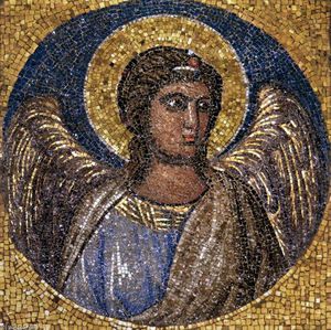Giotto Di Bondone - Navicella (mosaic fragment)
