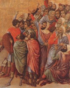 Duccio Di Buoninsegna - Crucifix (detail)