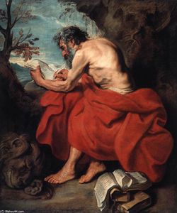 Anthony Van Dyck - St Jerome