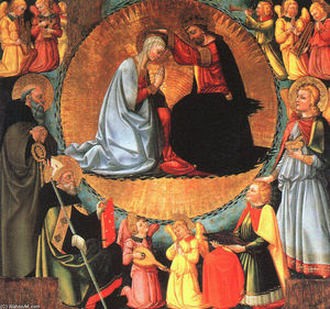 Neri Di Bicci - The Coronation of the Virgin