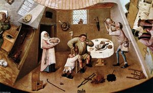 Hieronymus Bosch - The Seven Deadly Sins (detail) (11)