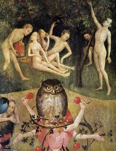 Hieronymus Bosch - Triptych of Garden of Earthly Delights (detail) (48)