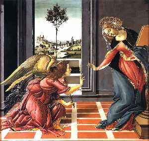 Sandro Botticelli - Cestello Annunciation