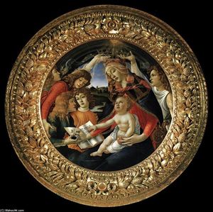 Sandro Botticelli - Madonna of the Magnificat (Madonna del Magnificat)