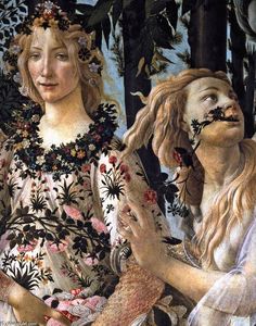 Sandro Botticelli - Primavera (detail) (16)