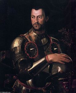Agnolo Bronzino - Cosimo I de- Medici in Armour