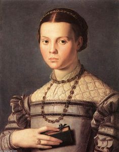 Agnolo Bronzino - Portrait of a Young Girl