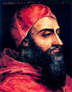 Agnolo Bronzino - Portrait of Pope Clement VII