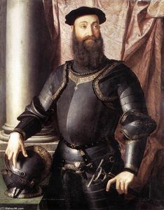 Agnolo Bronzino - Portrait of Stefano IV Colonna