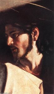 Caravaggio (Michelangelo Merisi) - The Calling of Saint Matthew (detail) (21)