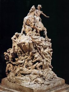 Jean Baptiste Carpeaux - Sketch for the Marshal Moncey Monument
