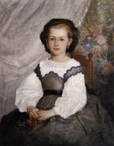 Pierre-Auguste Renoir - Mademoiselle Romaine Lacaux