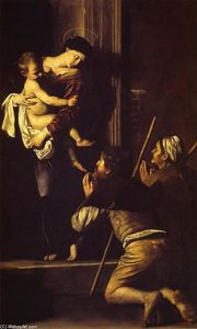 Caravaggio (Michelangelo Merisi) - Madona di Loreto