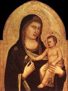 Giotto Di Bondone - Madonna and Child