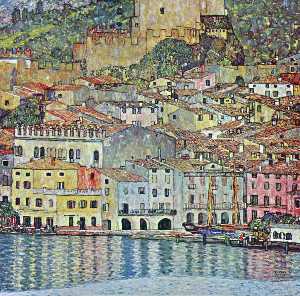 Gustave Klimt - Malcesine on Lake Garda