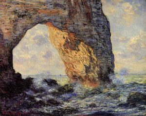 Claude Monet - The Manneport, Etretat