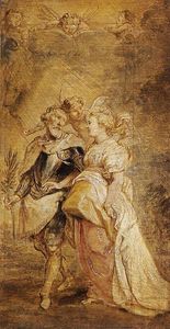 Peter Paul Rubens - The Marriage of Henri IV of France and Marie de M dicis
