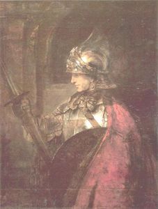 Rembrandt Van Rijn - Man in Arms