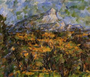 Paul Cezanne - Mont Sainte-Victoire Seen from Les Lauves
