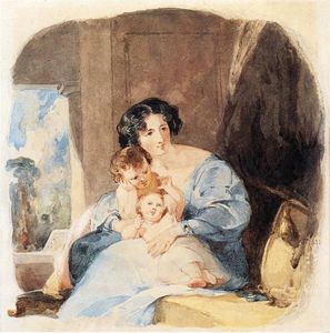 Thomas Sully - Mother with Her Children