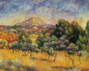 Pierre-Auguste Renoir - Mount Sainte-Victoire