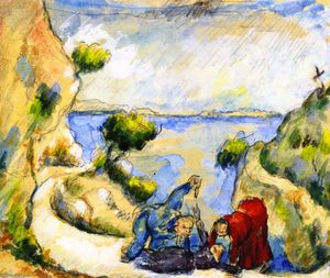 Paul Cezanne - Murder in the Ravine