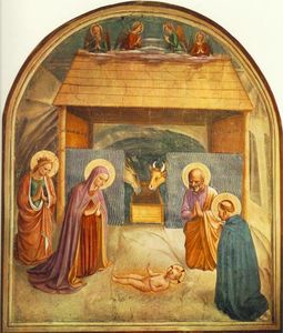Fra Angelico - Nativity (Convento di San Marco, Florence)