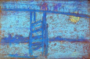 James Abbott Mcneill Whistler - Nocturne: Battersea Bridge