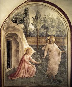 Fra Angelico - Noli Me Tangere (Convento di San Marco, Florence)