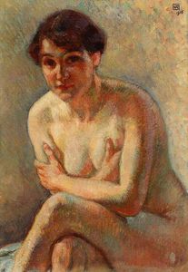 Theo Van Rysselberghe - Nude Woman