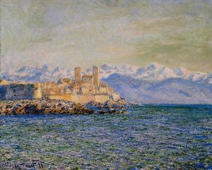 Claude Monet - The Old Fort at Antibes (also known as The Fort of Antibes)